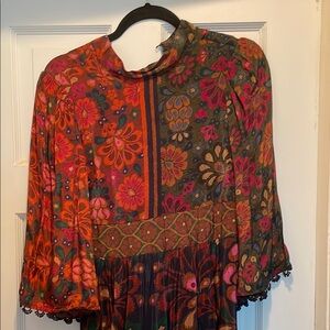 Anthropology Bohemian Dress